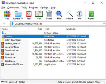 Image 1 for WinRAR (64-bit)